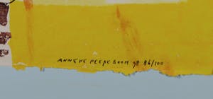 Anneke Peereboom - Zeefdruk op papier en canvas, Luce del Giorno II - Ingelijst kopen? Bied vanaf 1!