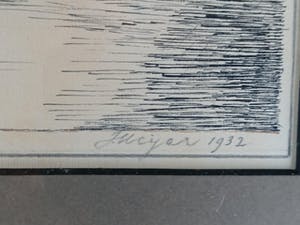 Niet of onleesbaar gesigneerd - De Waag, Alkmaar (1932) kopen? Bied vanaf 1!