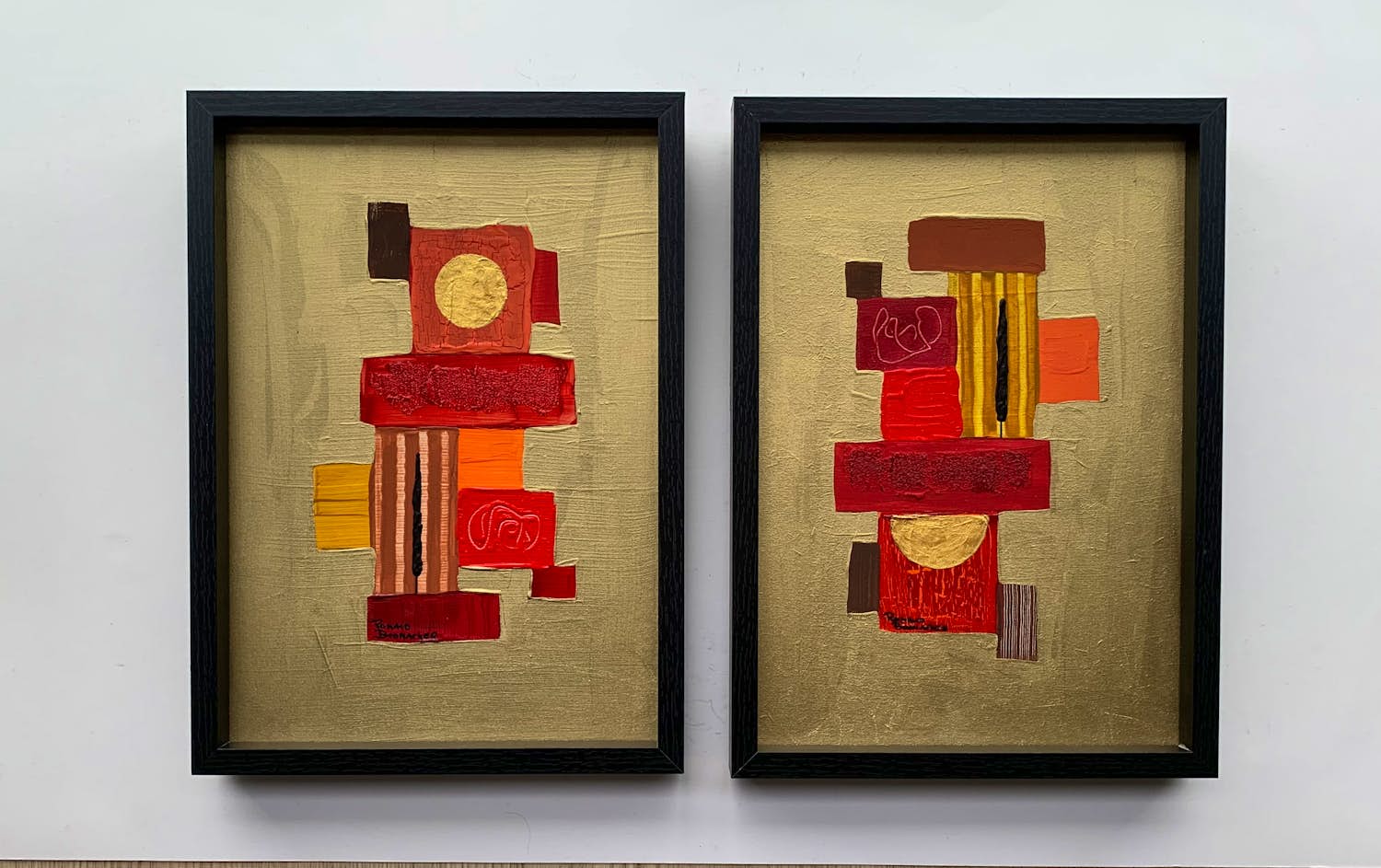 Ronald Boonacker - Italiaans Landschap / DUO. (Certificaat van echtheid) kopen? Bied vanaf 140!