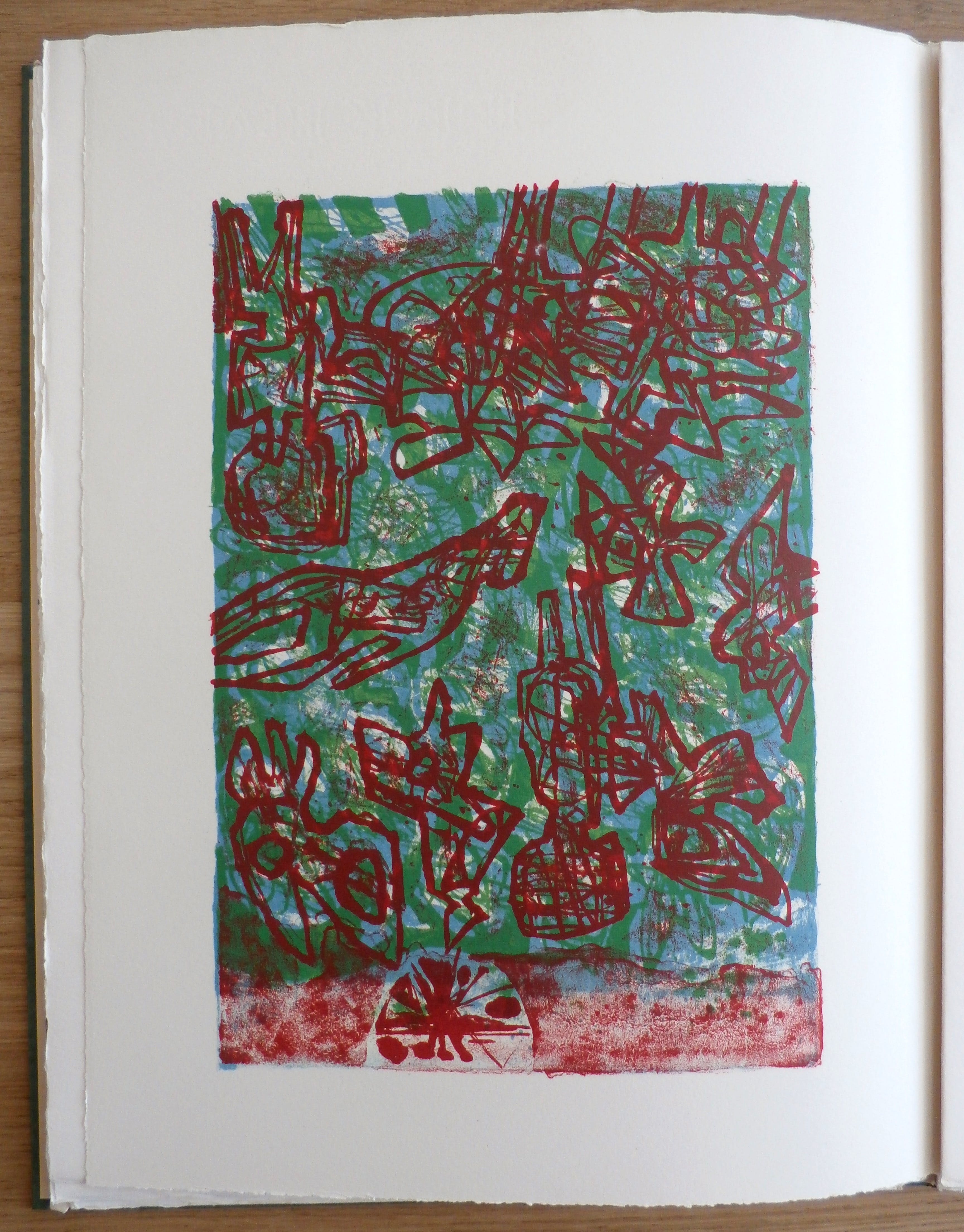 Corneille -  Elle c'est á dire l'aube - 1956 - complete map met 5 litho's - zeldzaam! kopen? Bied vanaf 1750!