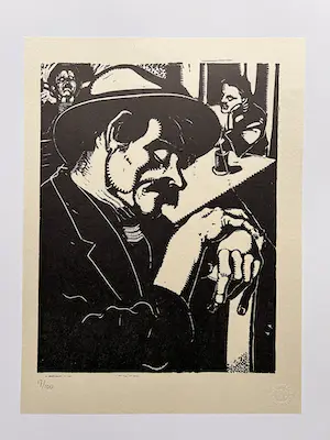 Dick Ket - Cassette met 12 linoleumdrukken kopen? Bied vanaf 250!