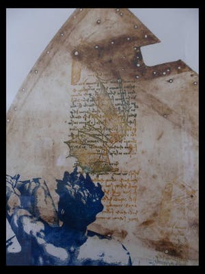 Leentje Linders - Ets en reliefdruk, Apollo thirteen I kopen? Bied vanaf 40!