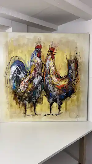 Caspar van Houten - Kippen vendu pour 250€ !