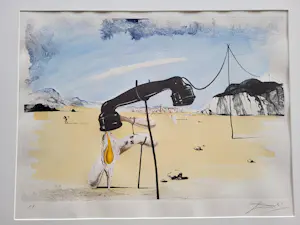 Salvador Dali - De telefoon. kopen? Bied vanaf 150!