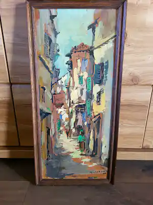 Theodorus van Oorschot - Parijs straatje vendu pour 100€ !