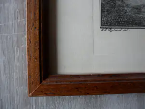 Abraham Delfos - 2 Gravure van Leiden, Academie en zicht op 's Graavensteen en gevangenhuis kopen? Bied vanaf 25!