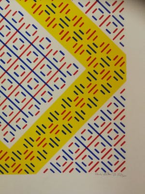 Henk van der Plas - Zonder Titel (inspiratie Mondriaan) kopen? Bied vanaf 1!