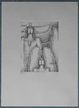 Hubert Minnebo - Map met vier etsen en twee foto's kopen? Bied vanaf 100!