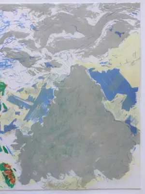 Jan Commandeur - "N-OOST" | kleuren litho (2/70) - ingelijst kopen? Bied vanaf 50!