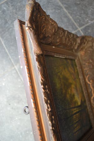 Niet of onleesbaar gesigneerd - Boslandschap met rivier - Begin 20ste eeuw - Gesigneerd kopen? Bied vanaf 1!