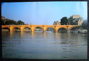 AcheterChristo - Gesigneerde foto litho: The Pont Neuf Wrapped - 1976? Enchérissez de 250!