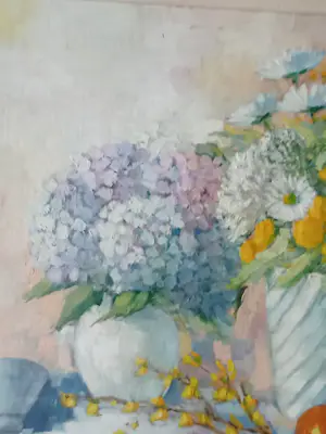 Arie-Kees van Noort - Vaas met bloemen en sinaasappels kopen? Bied vanaf 360!