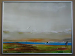 Franklin Meijer - Friese Waddenkust met meeuwen kaufen? Bieten Sie von 69!
