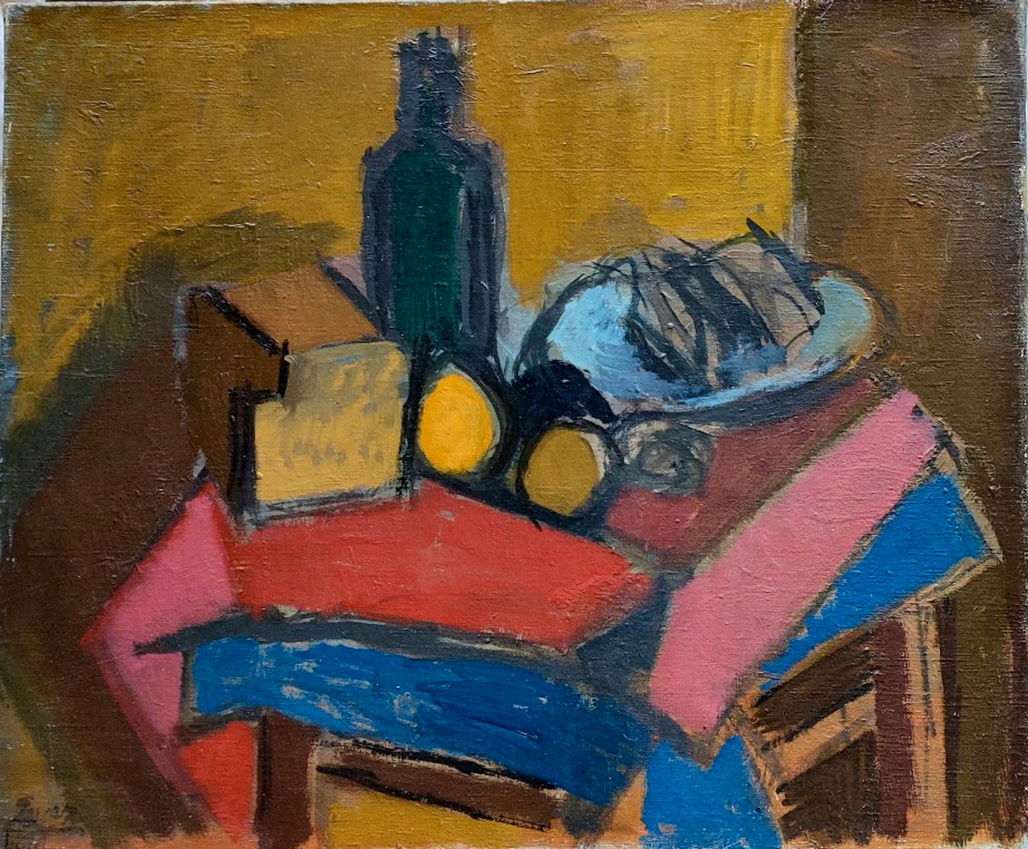 Johan Roempler - Kubistisch stilleven kopen? Bied vanaf 100!