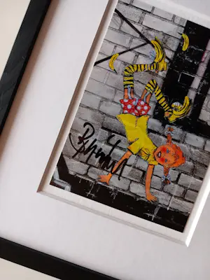 Buy Thomas Baumgartel - Pipi Langkous – gesigneerd en ingelijst? Bid from 165!