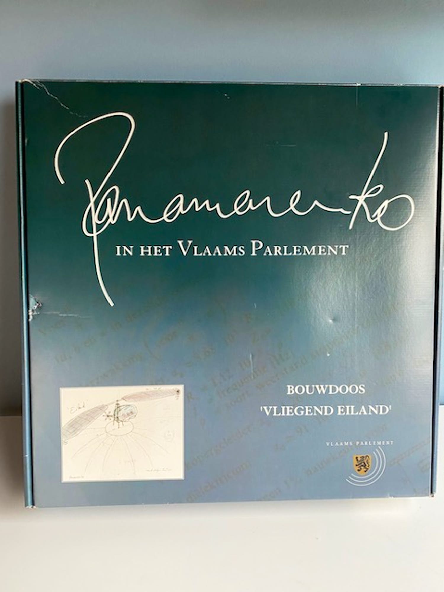 Panamarenko - Bouwdoos "Vliegend Eiland" kopen? Bied vanaf 1200!