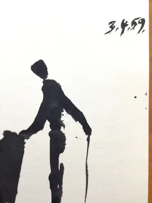 Pablo Picasso - Litho - 1959 - Uit serie: "Toros y Toreros" - Oplage 150 ex. - Perfecte staat kopen? Bied vanaf 110!