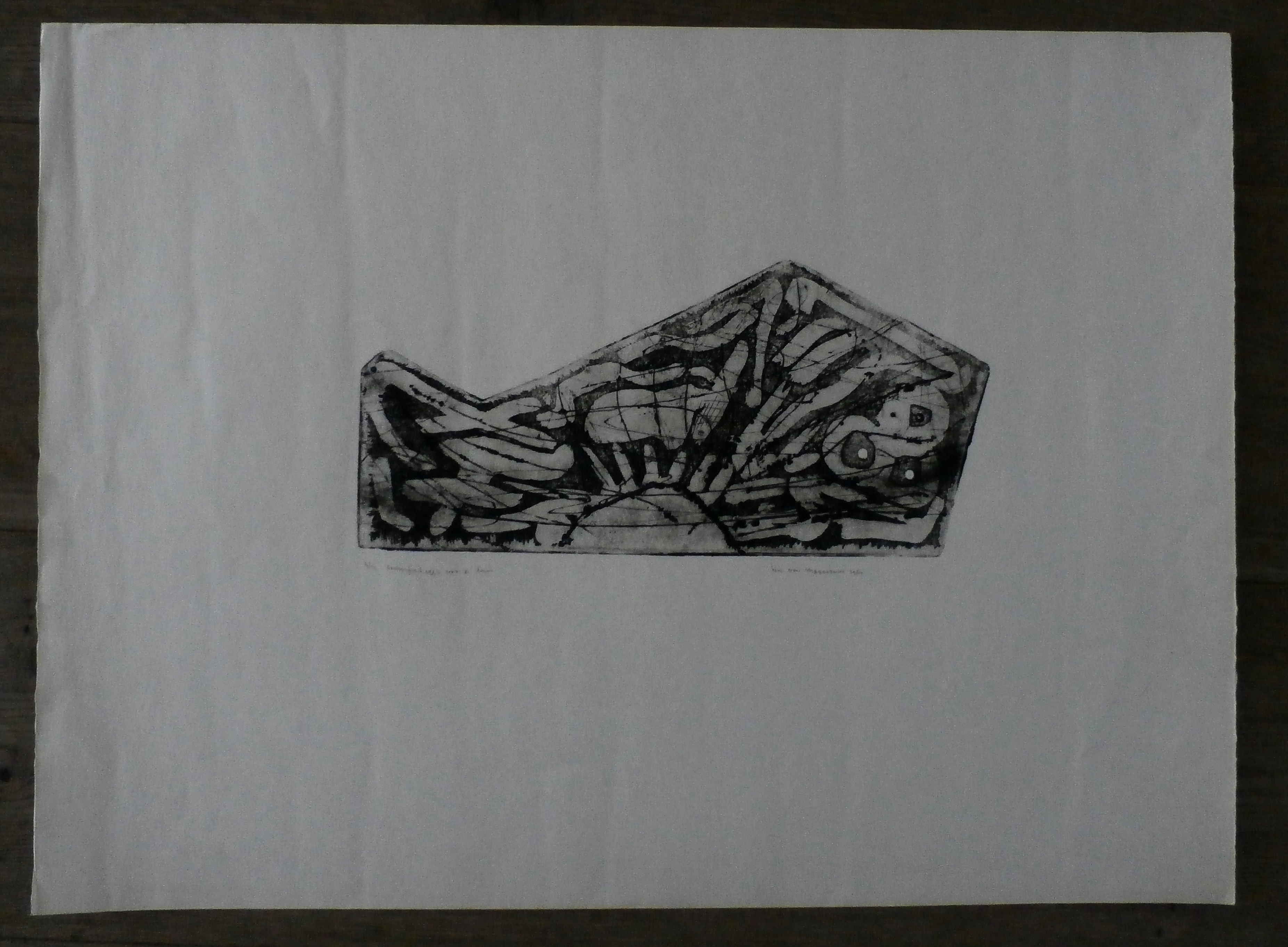 Henc van Maarseveen - ets - 1963 (De Luis) kopen? Bied vanaf 45!