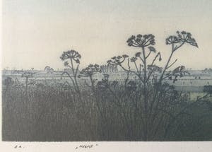 Henk Kastelijn - Zomer & Herfst | 2x kleuren zeefdruk (e.a.) - ingelijst kopen? Bied vanaf 30!