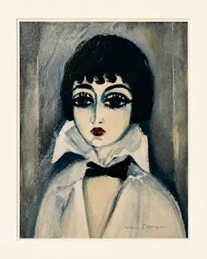 AcheterKees van Dongen - signed lithographic poster marcelle leoni? Enchérissez de 1800!