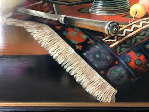 Jos Aanraad - Stilleven van wijn en fruit kopen? Bied vanaf 1200!