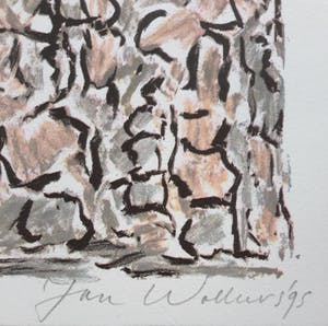 Jan Wolkers - Winterbeelden V, zeefdruk + foto + gedicht + gratis verzending ! kopen? Bied vanaf 250!