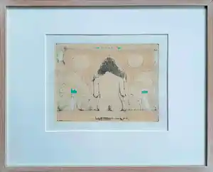 Co Westerik - Litho (1979) - Ingelijst verkocht voor € 180!