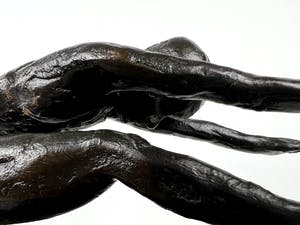 Gerard Lageman - Bronzen scultpuur | 'Turner' | jaren '80 kopen? Bied vanaf 1!