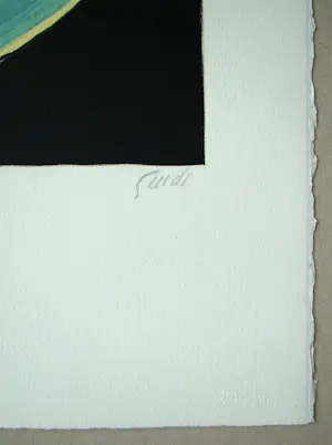 Virgilio Guidi - Volto - 1982 - Originele lithografie gesigneerd en genummerd kopen? Bied vanaf 120!