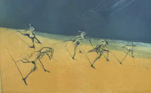 Ronald Tolman - handgesigneerde kleurenets | 'Zonder titel' | 1995 (INGELIJST) kopen? Bied vanaf 120!