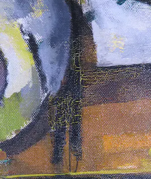 Jan van Holthe - Olieverf op doek, Kruisiging - Ingelijst (Zeer groot) kopen? Bied vanaf 100!