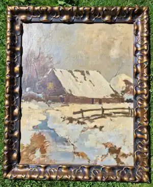 Jaap Sax - Boerderij in de winter verkauft für € 60!