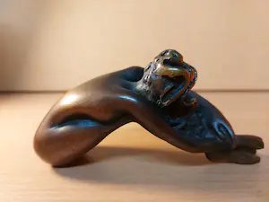 Bruno Bruni - Bronzen sculptuur FIORA op parfumfles voor LES BEAUX ARTS kopen? Bied vanaf 50!