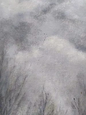 Niet of onleesbaar gesigneerd - Herfstlandschap met beek - gesigneerd monogram TS of ST? kopen? Bied vanaf 10!