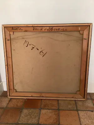 Lei Molin - abstrakt, veelkleurig olieverfschilderij kopen? Bied vanaf 399!