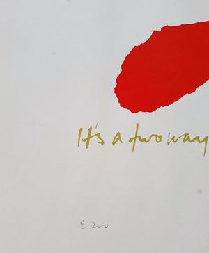 Corita Kent - Me must be turned upside down to become We, zeefdruk kopen? Bied vanaf 300!