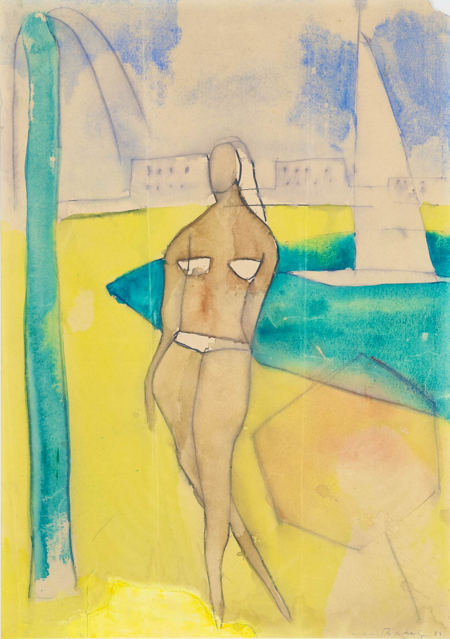 Tinus van Bakel - Op het strand onder de douche verkocht voor € 75!