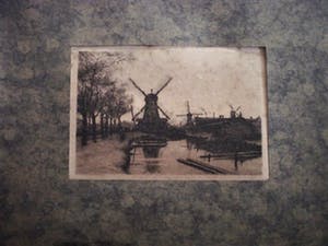 Jan Hillebrand Wijsmuller - Haagse School! 19e Eeuwse Ets "Wetering bij de Baarsjes bij Amsterdam" kopen? Bied vanaf 1!