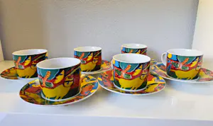 Corneille - Serviesgoed, 6 x Kop en Schotel kopen? Bied vanaf 50!