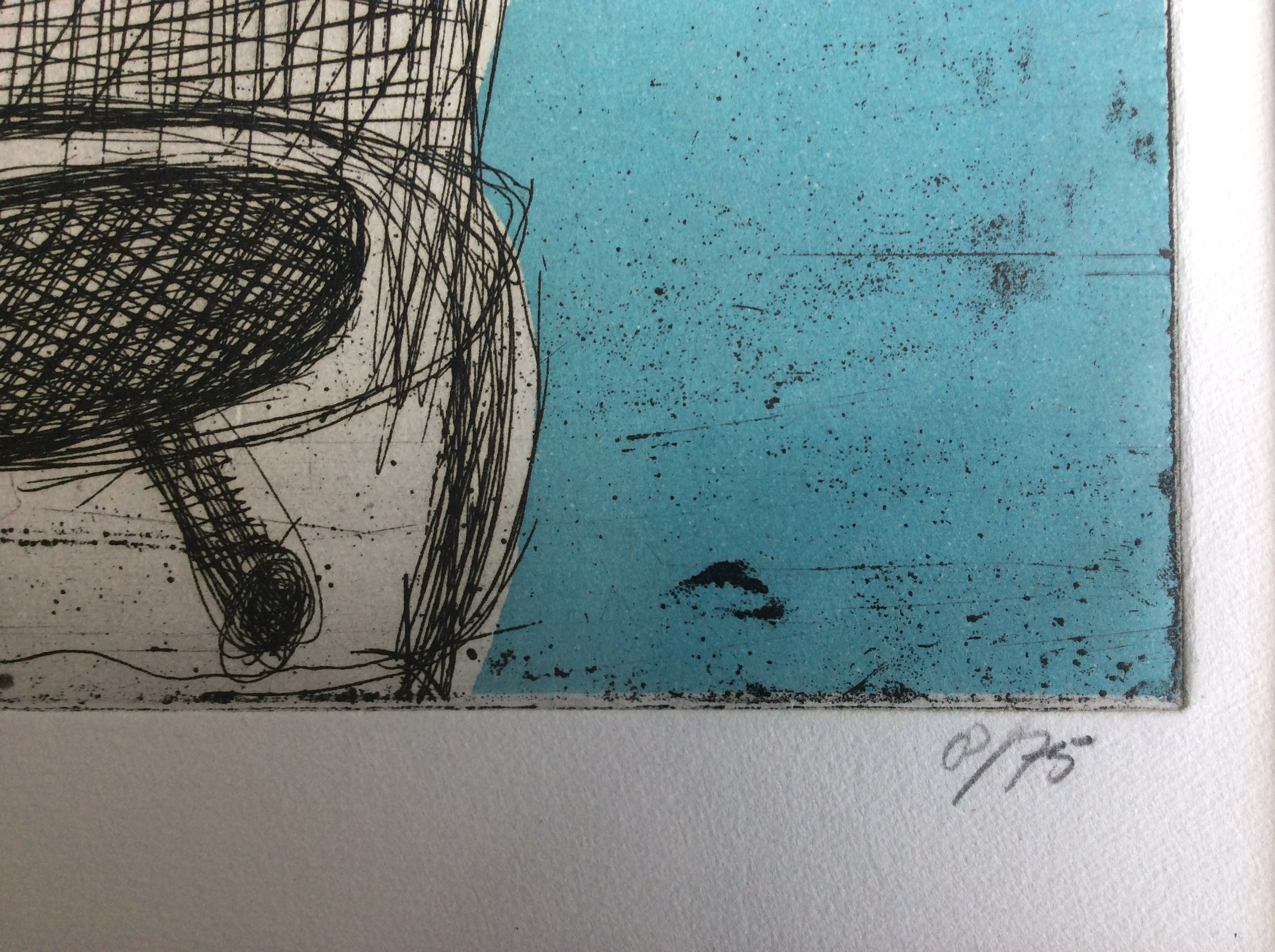 Gerard Schaperkotter - kleurenets - ingelijst, 1979 kopen? Bied vanaf 95!