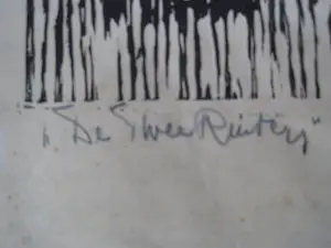 Wijnand Thönissen - De twee ruiters kopen? Bied vanaf 50!