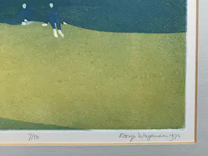 Koosje Wagenaar - handgesigneerde ets/aquatint | 'Another Sunday' | 1970 kaufen? Bieten Sie von 20!