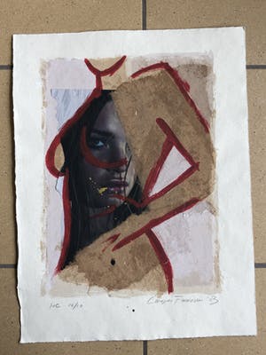 Casper Faassen - staand naakt III kopen? Bied vanaf 220!