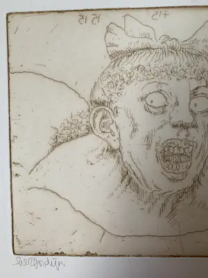 Herman Gordijn - Ets en luxe editie boek Binnenste Buiten - 2009 - kopen? Bied vanaf 75!