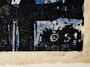 Louis Schanker - U.S.A. 1952 - grote kleuren-linosnede "Circle Image No. 25" potloodgesigneerd kopen? Bied vanaf 360!