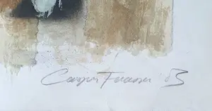 Casper Faassen - Handbewerkte zeefdruk/collage : 'Vrouw' kopen? Bied vanaf 165!