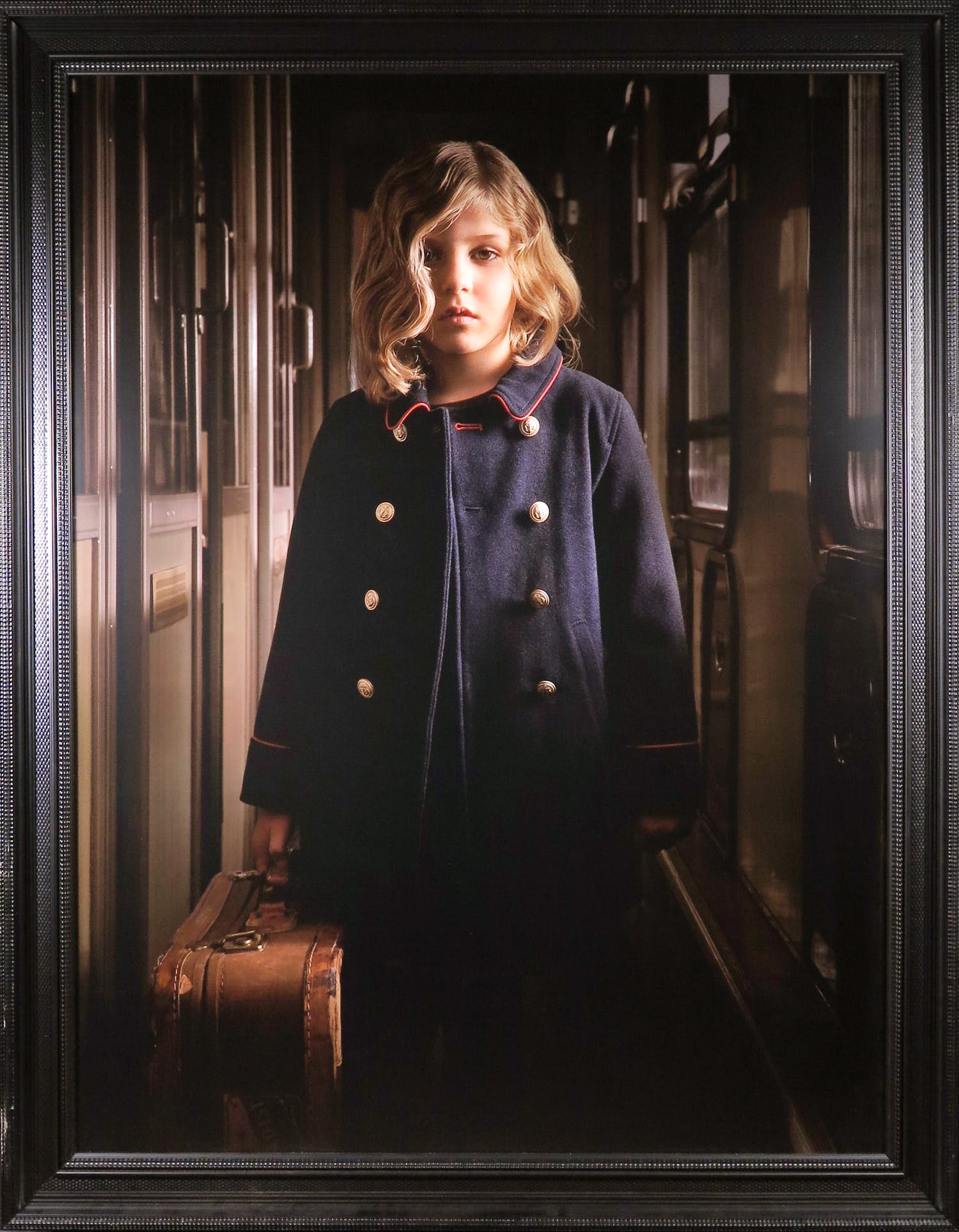 Shemara - C-Print op dibond, Downtown Train serie Nr. 2 - Ingelijst (Monumentaal formaat!) verkocht voor € 250!