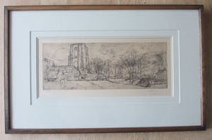 Walter Vaes - HUIZEN ROND DE GROTE KERK TE VEERE. kopen? Bied vanaf 125!