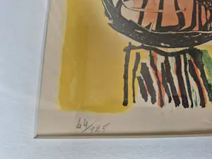 Corneille - litho 44/125 - 1965, gesigneerd r.o. kopen? Bied vanaf 450!