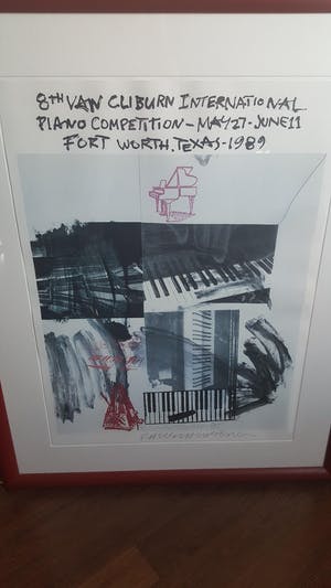 Robert Rauschenberg - 8th van Cliburn International Piano Competition - May 27 - June 11 - Fort Worth kopen? Bied vanaf 300!